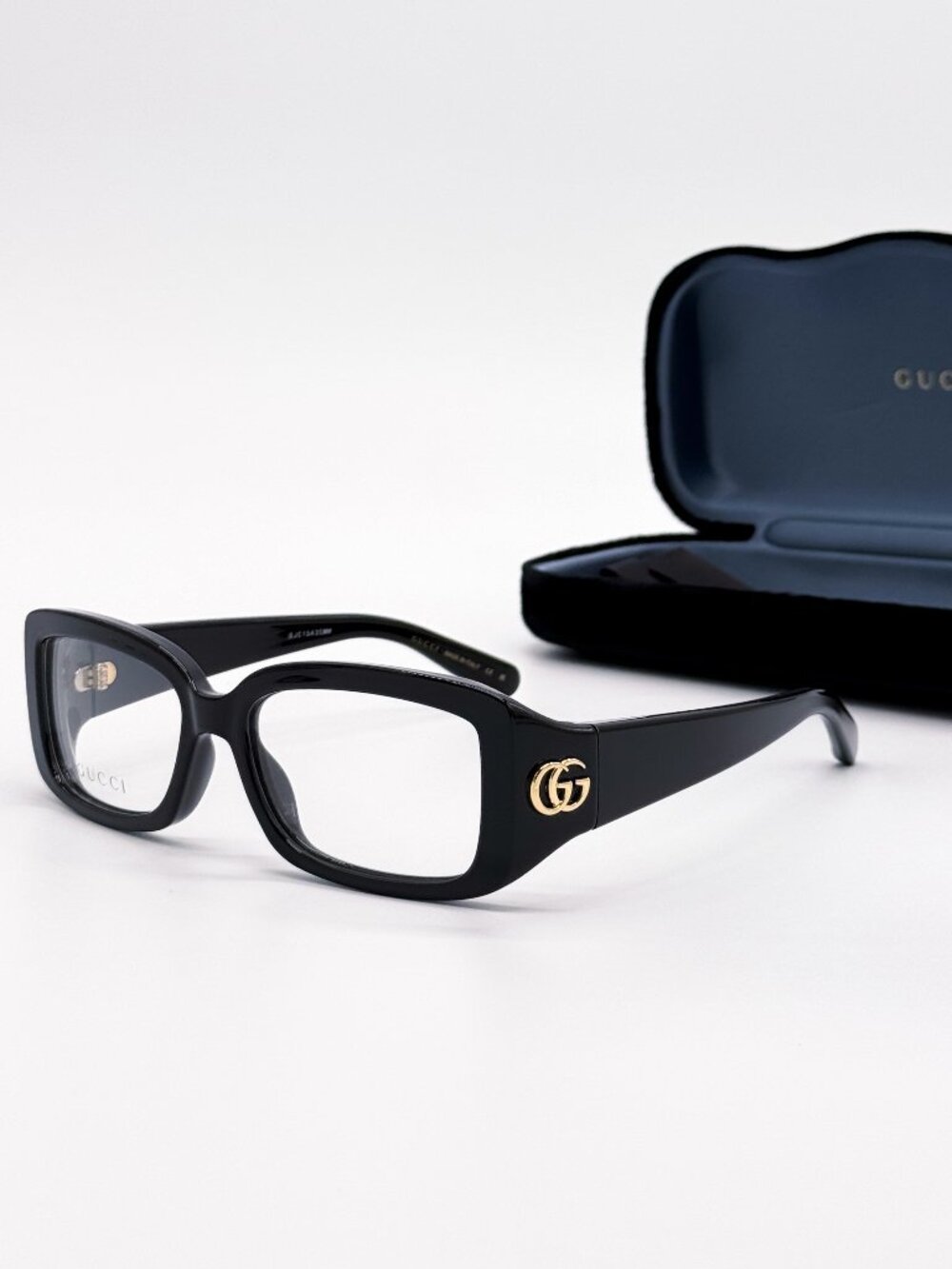 NEW GUCCI EYEGLASSES GG1406O 001 BLACK WOMEN GUCCI EYEWEAR